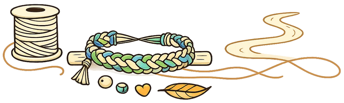 Illustration nomade et artisanat